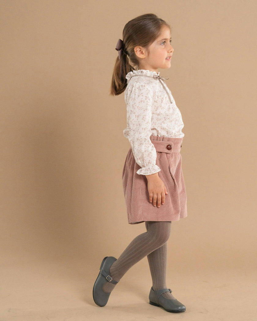 Charlee Short Dusty Pink Corduroy