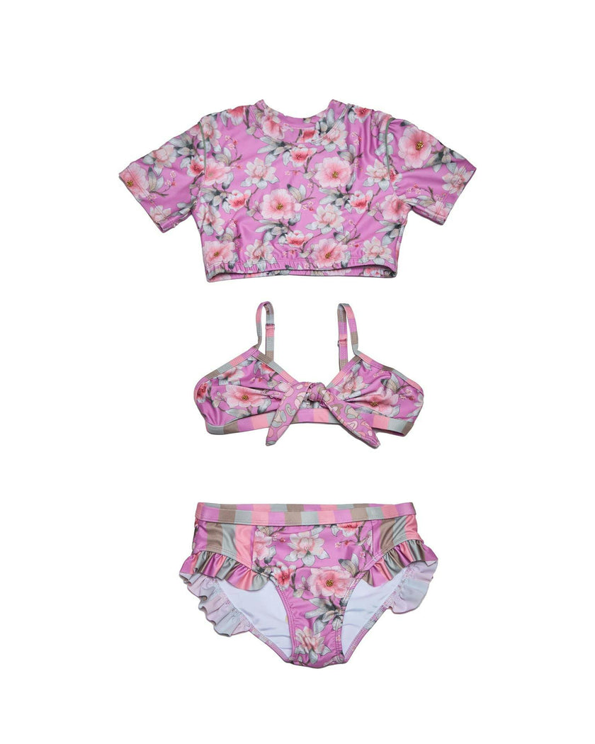3 Piece Swim Set – Morning Bloom