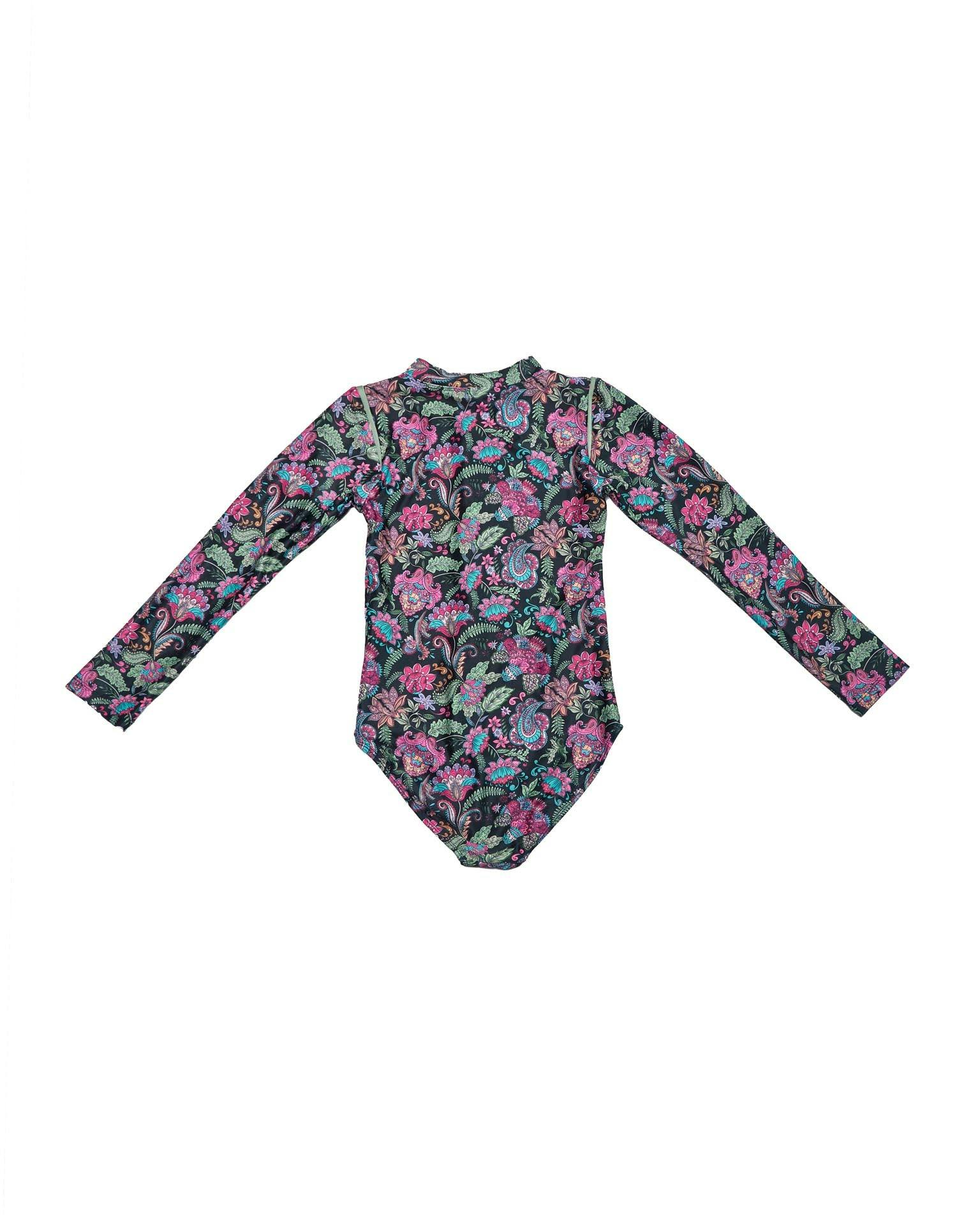Girls Long Sleeve Zip One Piece – Phoenix