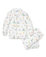 Kid's Twill Pajama Set in New York! New York!