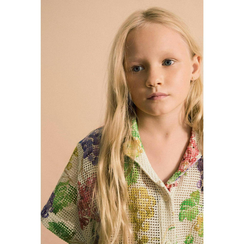 UVAS MESH SHIRT ANGORA