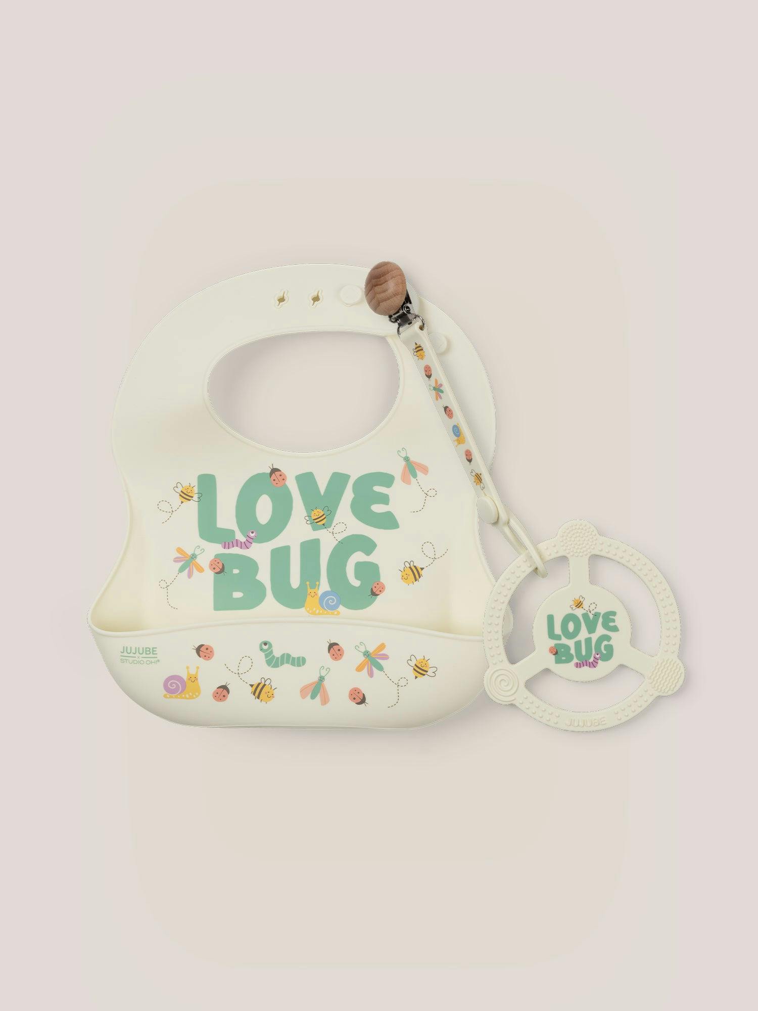 Bib and Teether Baby Bundle