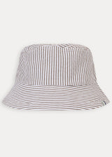 Seersucker Beach Hat