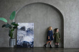 Isla dress (prussian-blue)