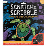 Ocean Life Scratch and Scribble Scratch Art Kit