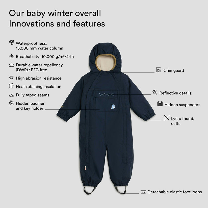 Zack baby winter overall