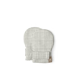 STAY ON 3-PACK MITTS | INDIGO + GRIDLOCK + DESERT MIST — Bamboo Organic Cotton Blend, 0–6M