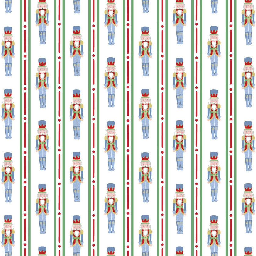 Preston Boys' Romper Nutcracker Stripe