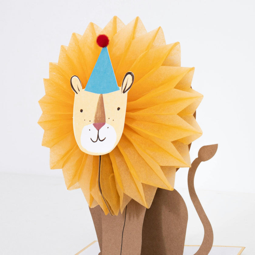 Honeycomb Lion Blank Card
