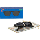 Jet Black Keyhole | Polarized Smoke Lenses