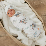 Knit Swaddle Blanket - Boone