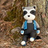 Riley The Racoon Stuffed Animal | Lovey for Babies