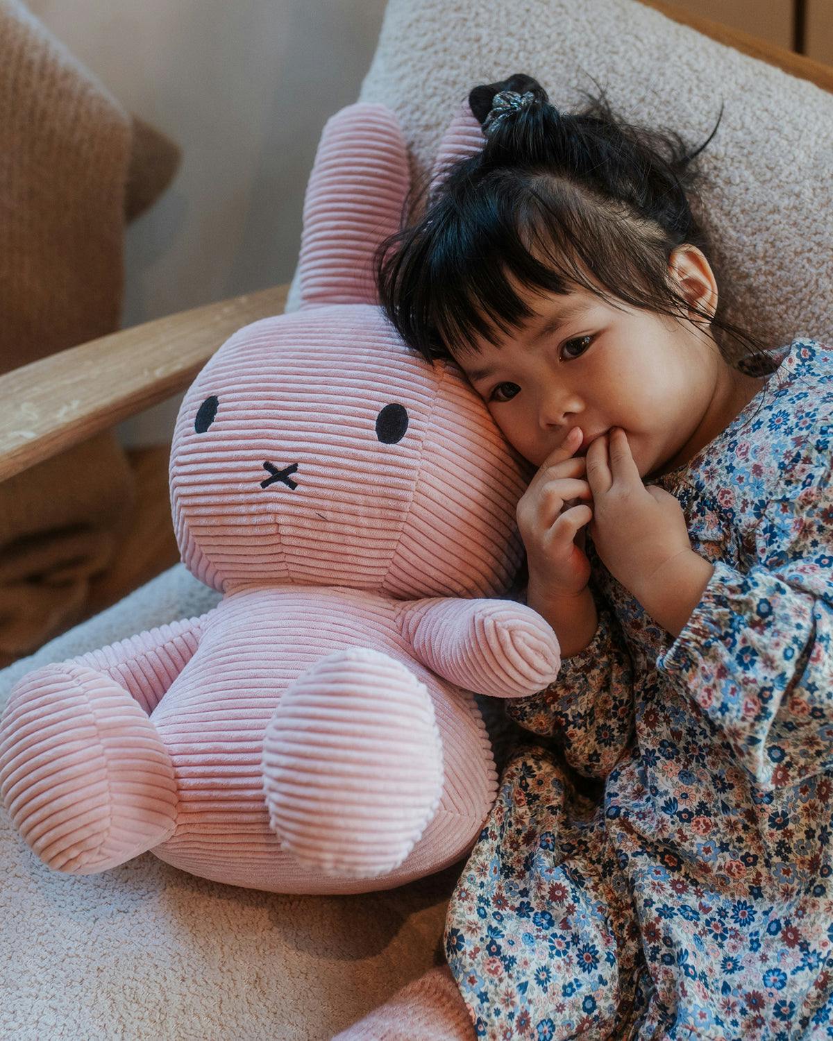Plush Miffy Corduroy Pink 27.5