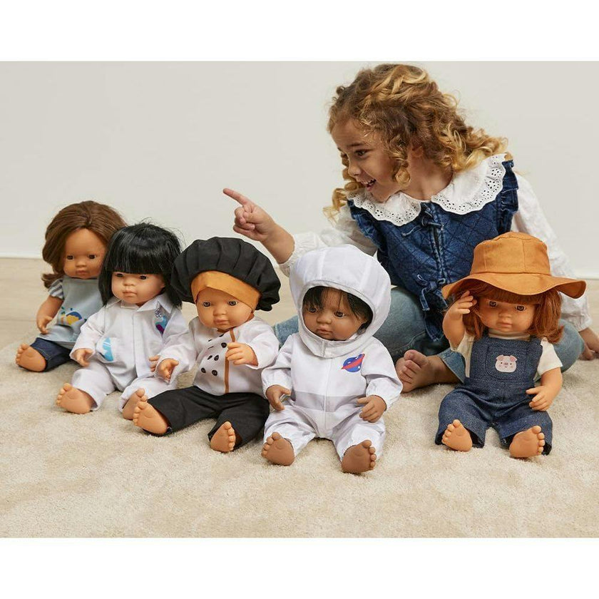 Careers Collection - Scientist Doll Outfit with Lab Coat & Pants for 15" Baby Dolls