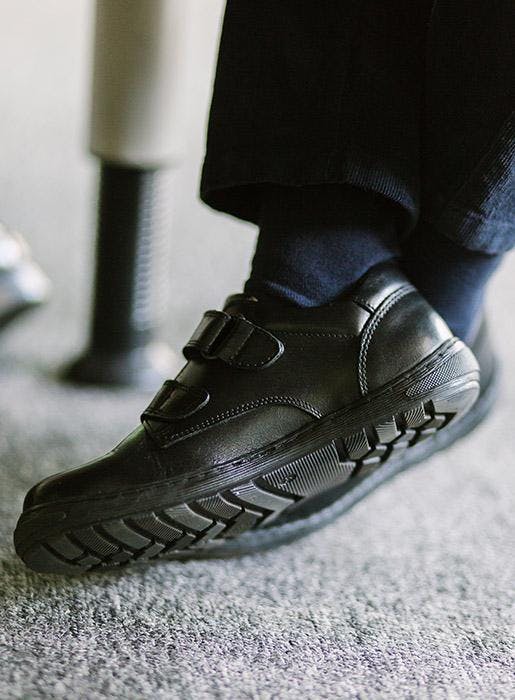 Hampton Classics Jack School Shoes in Black
