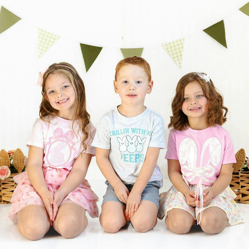 Honey Bunny Easter Tulle Bow Headband