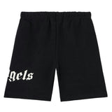 Black Overlogo Sweatshorts