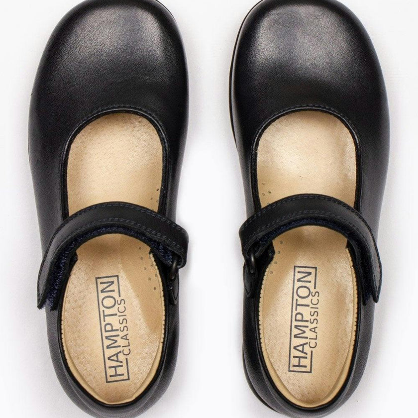 Hampton Classics Emily School Shoes in Black