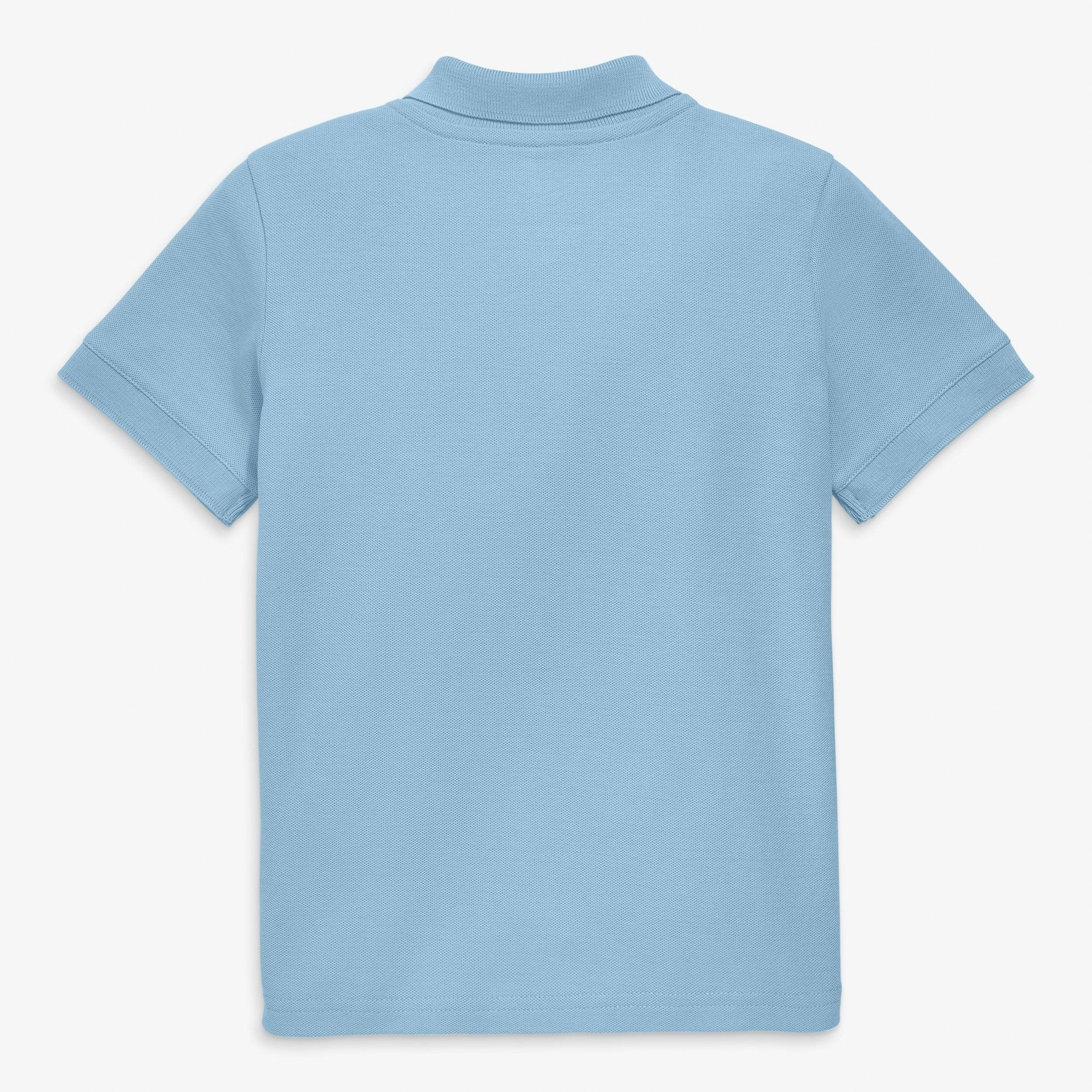 Kids short sleeve pique polo