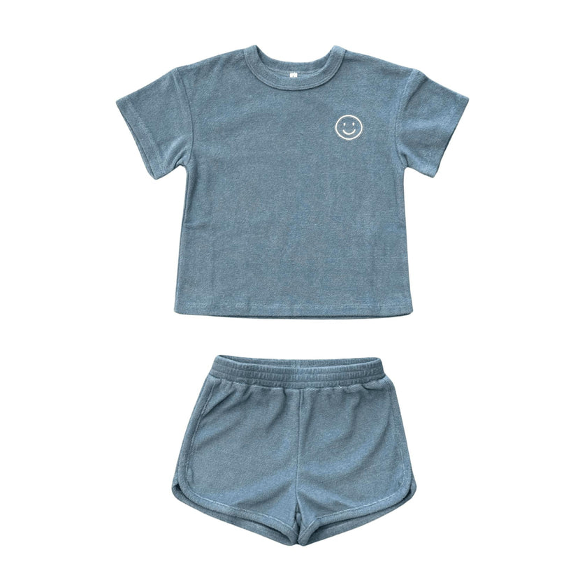 Short Sleeve Cotton Terry Set