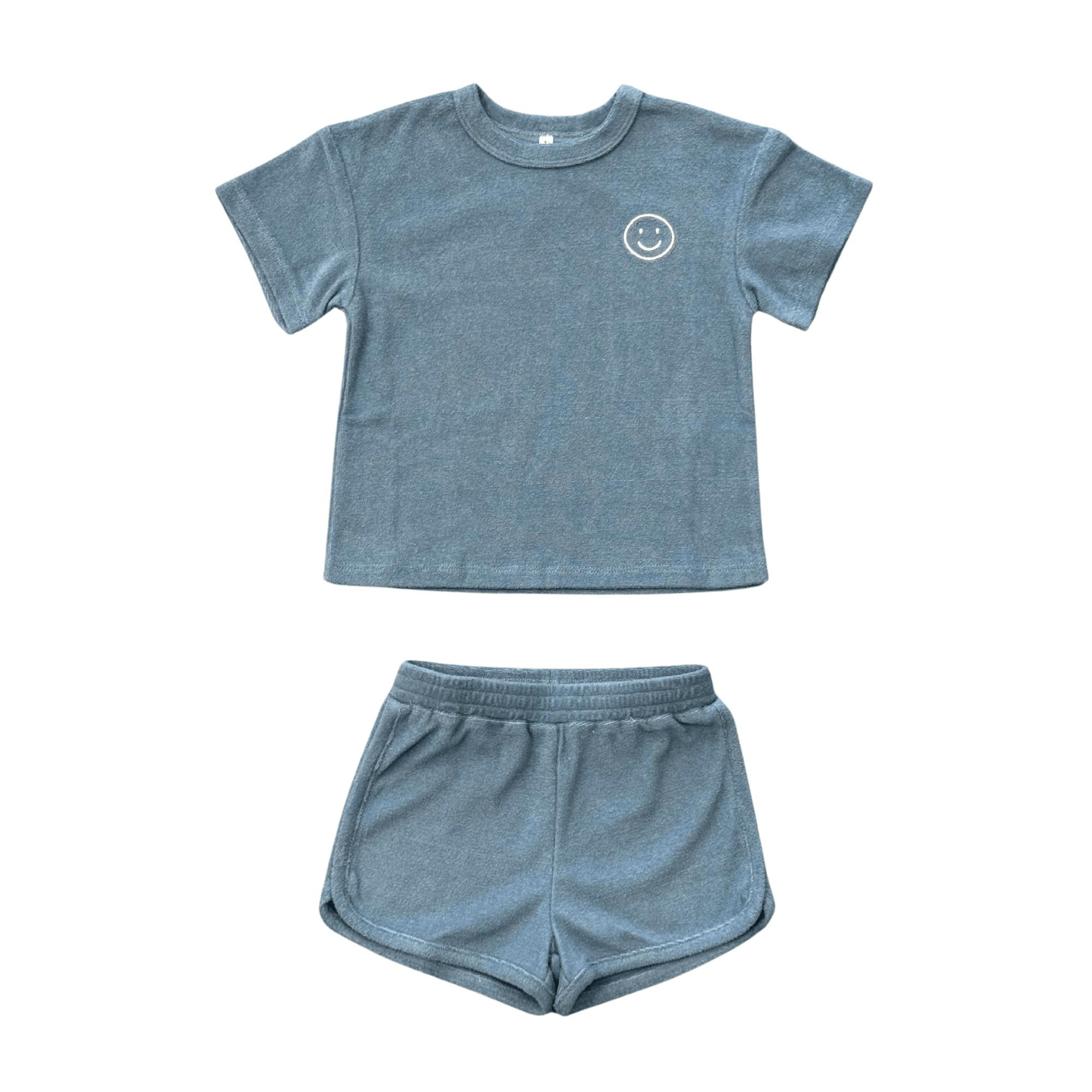 Short Sleeve Cotton Terry Set