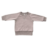 Boys Fleece Sweatshirt in Fern Checkered