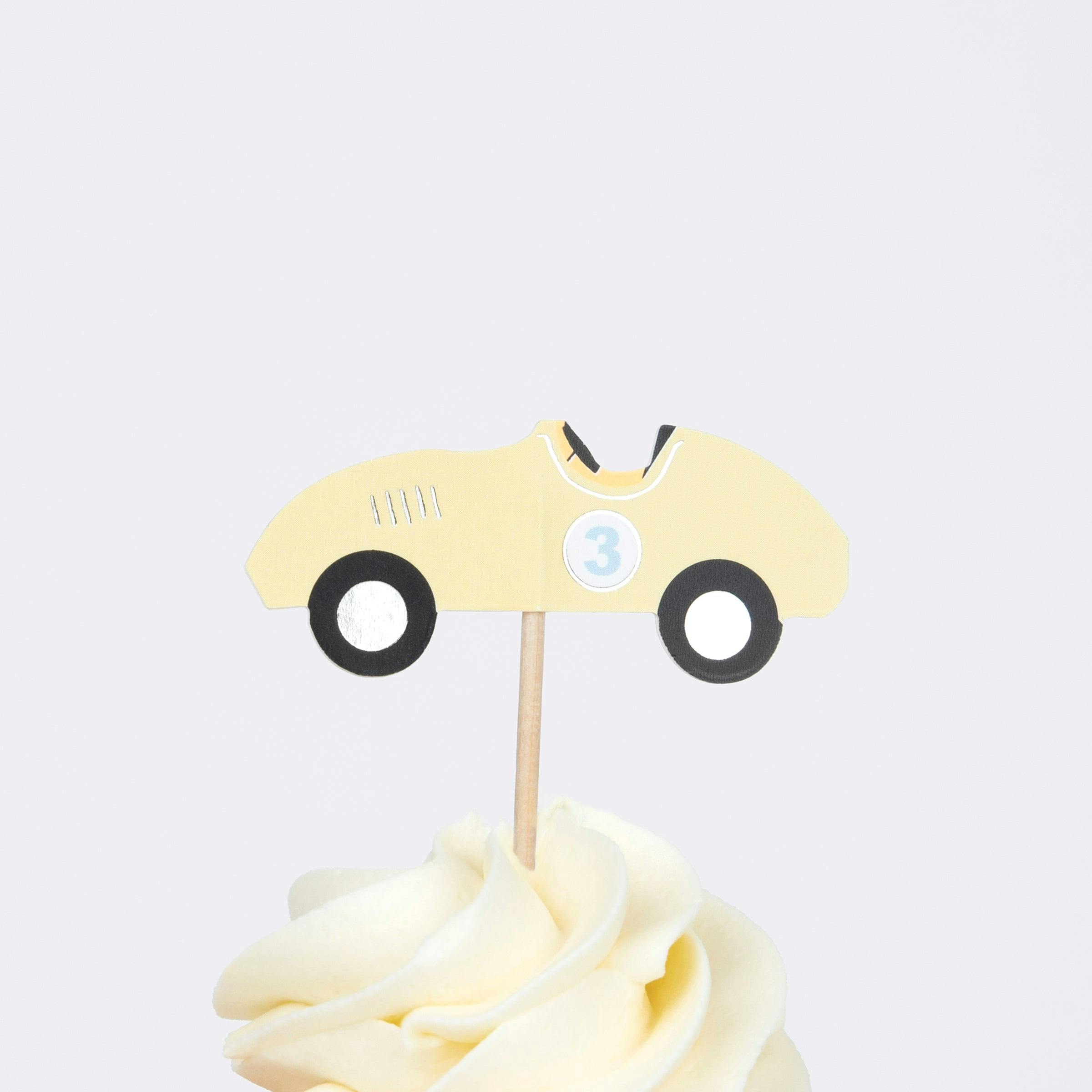 Race Car Cupcake Kit