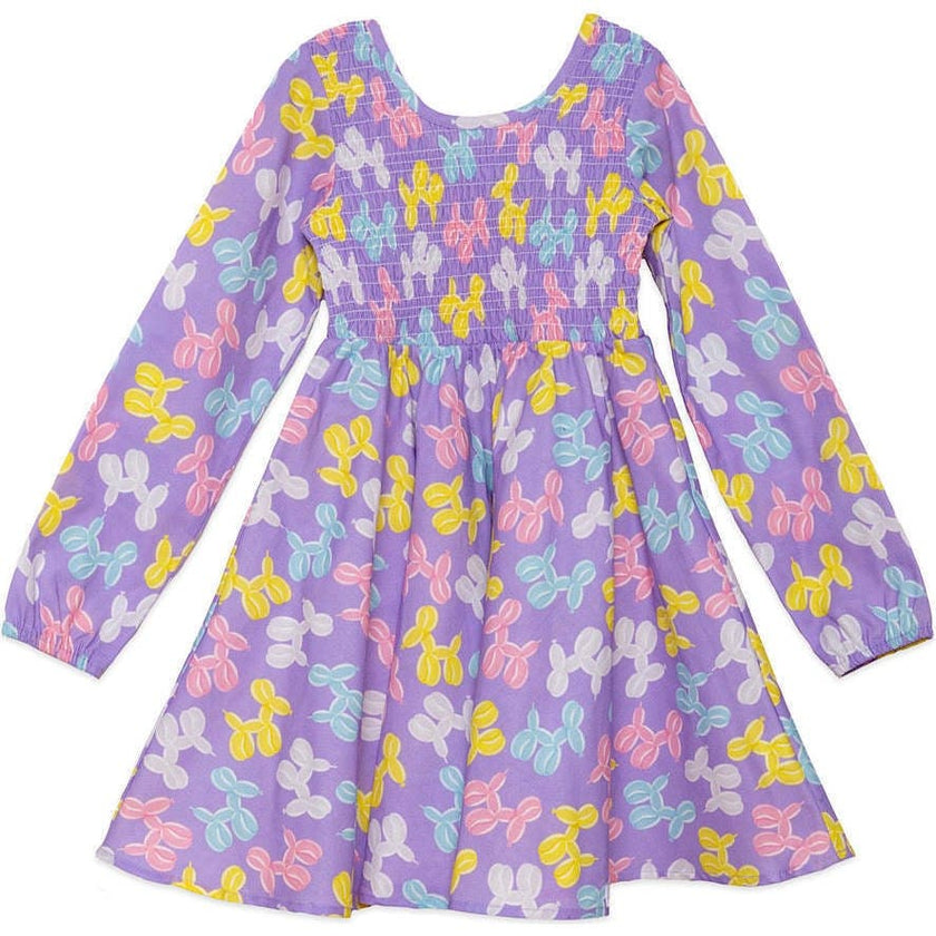 Ruched Dress in Balloon Animals