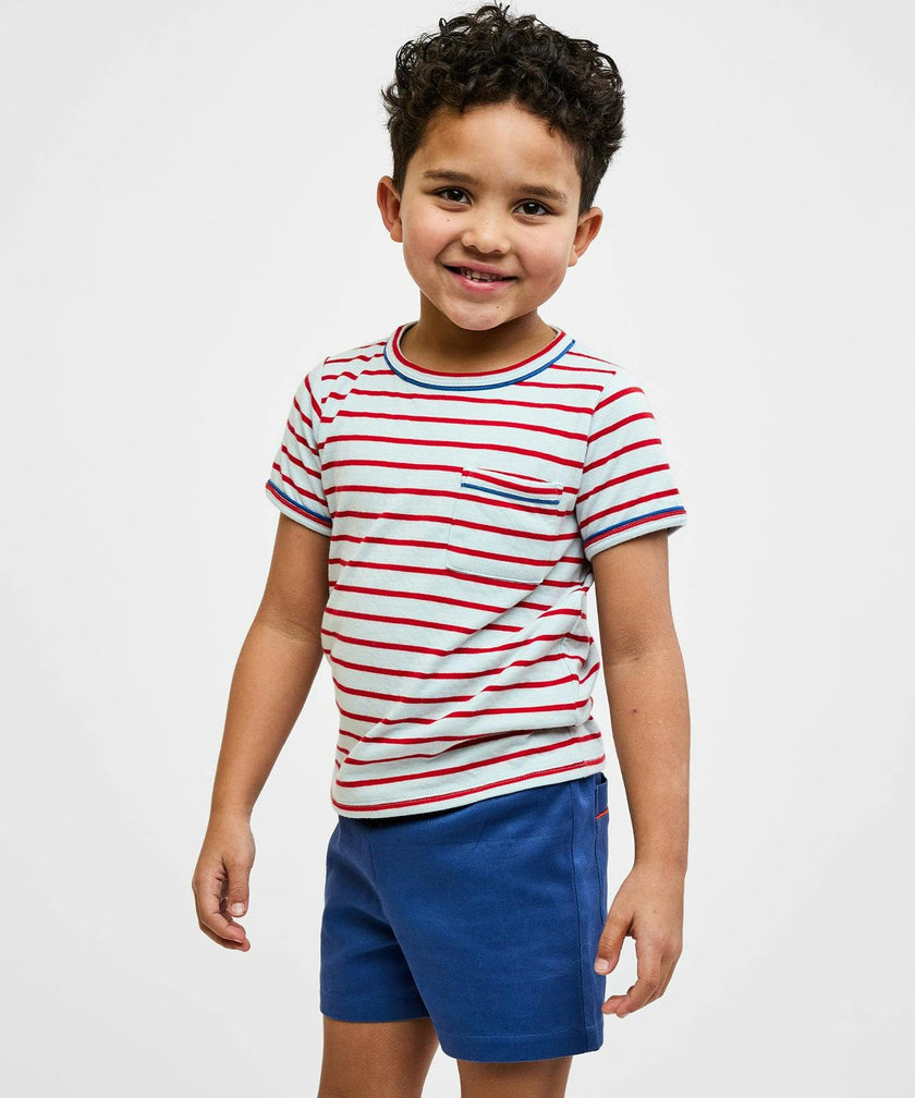 Willie T-Shirt, Paprika Stripe
