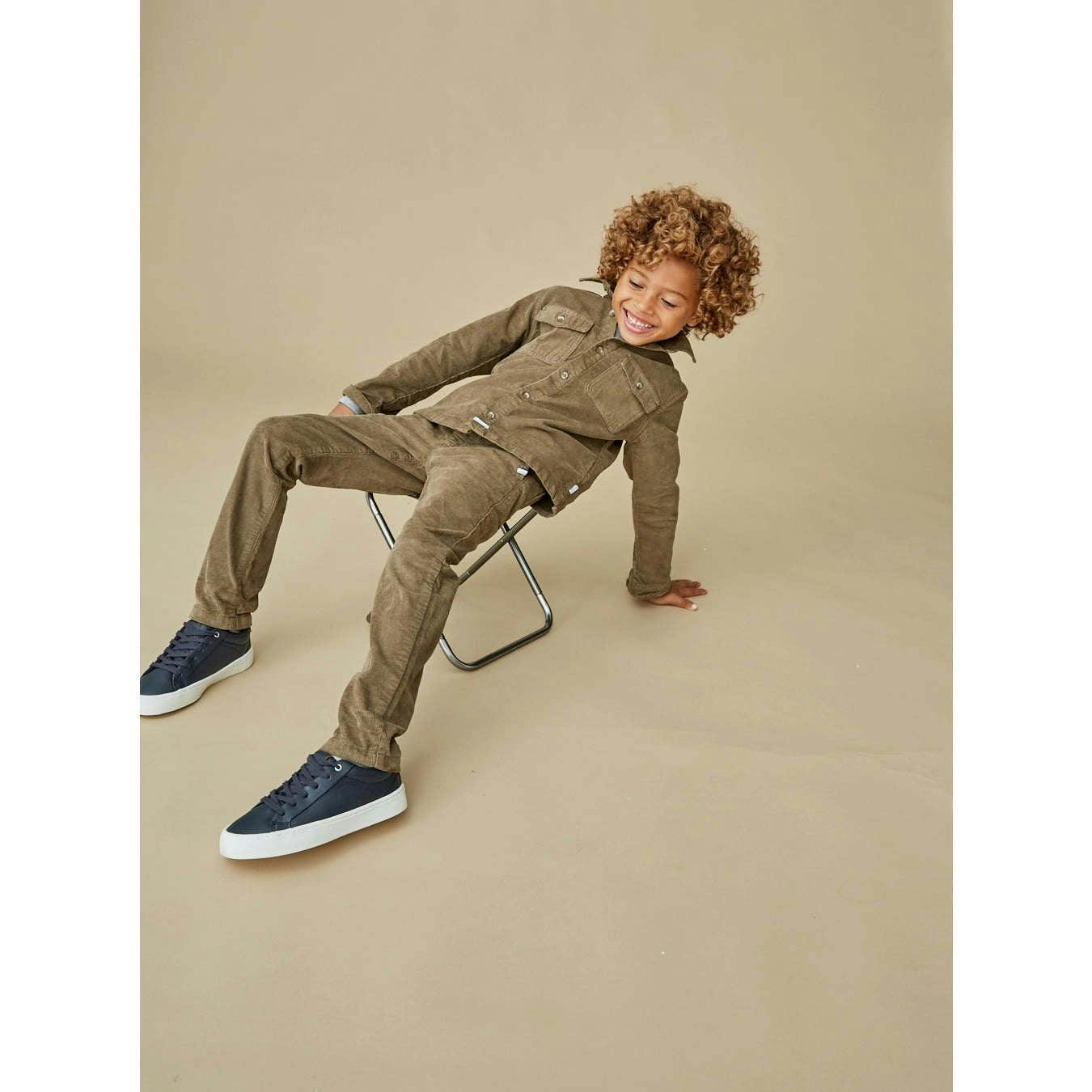 Regular Fit Corduroy Trousers