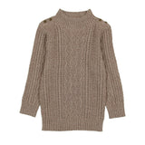 Marled Multi Knit Crew Fit Sweater