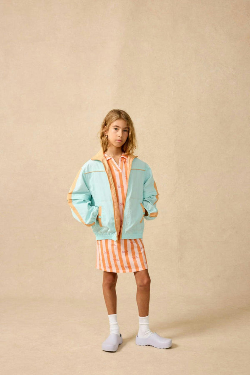 Zipper Windbreaker in Cotton Candy