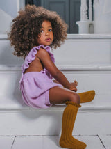 Ruffled Romper| 100% cashmere