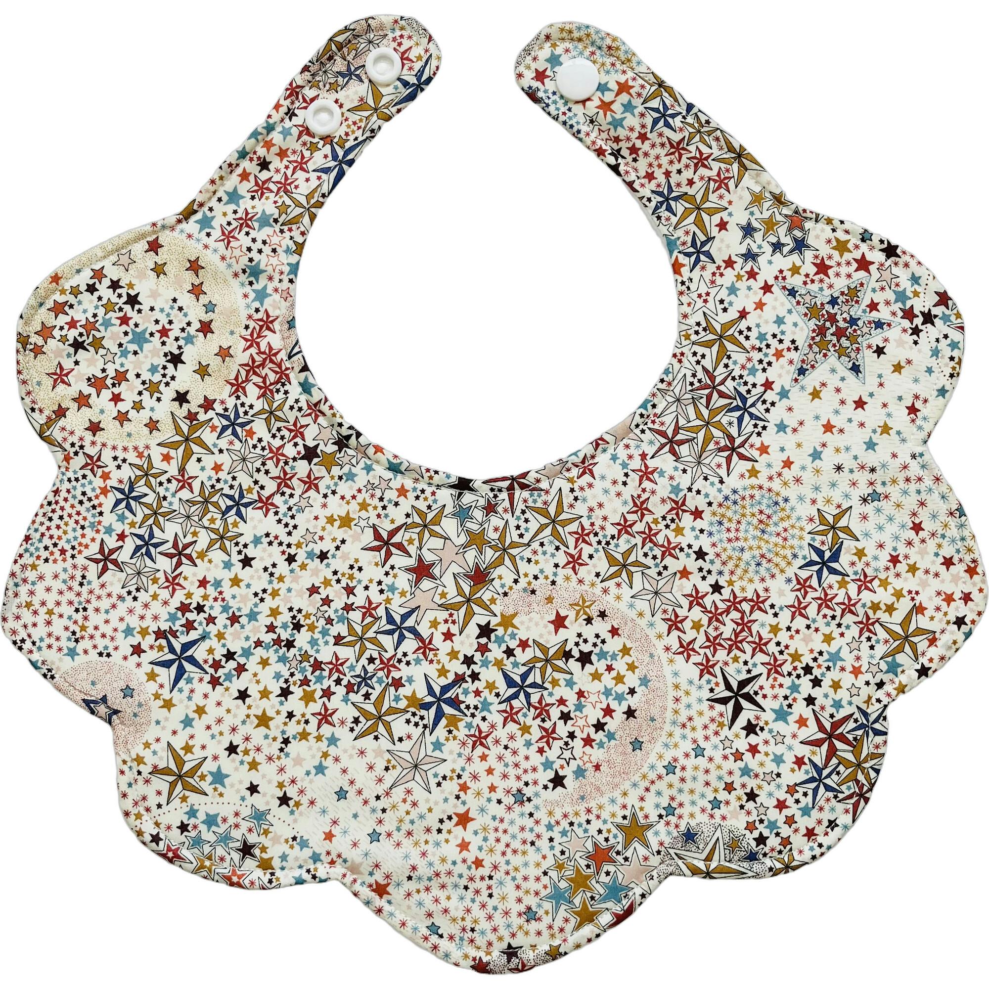 Liberty Of London Scallop Baby Dribble Bib - Adeladja