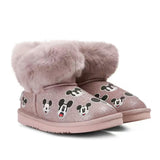 Pink Mickey Boots