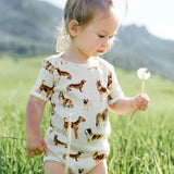 Grasshopper Organic Cotton Short Sleeve One Piece