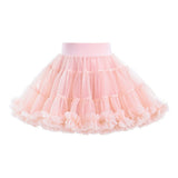 Pink Blush Bow Tutu Skirt