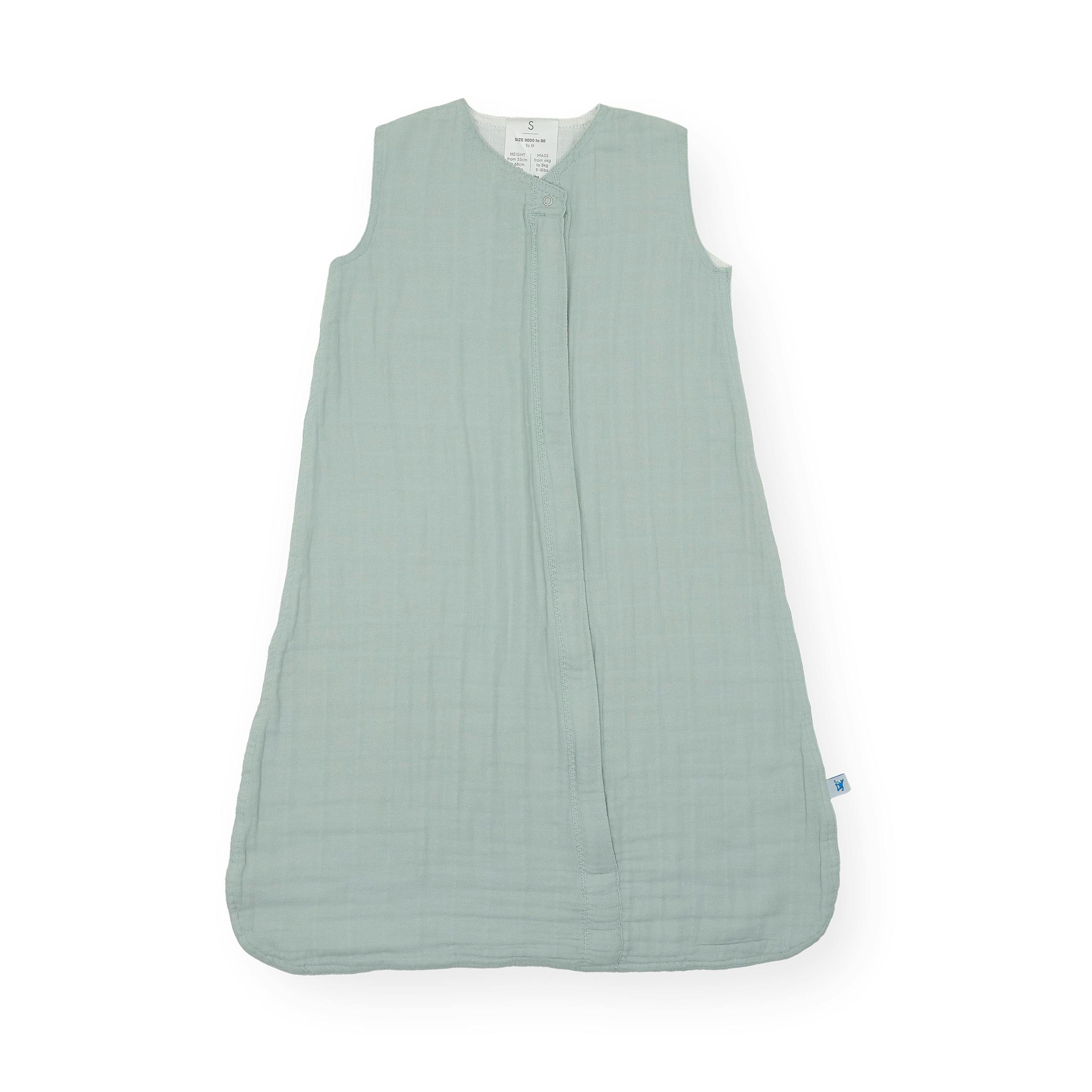 Cotton Muslin Sleep Bag - Sea Salt