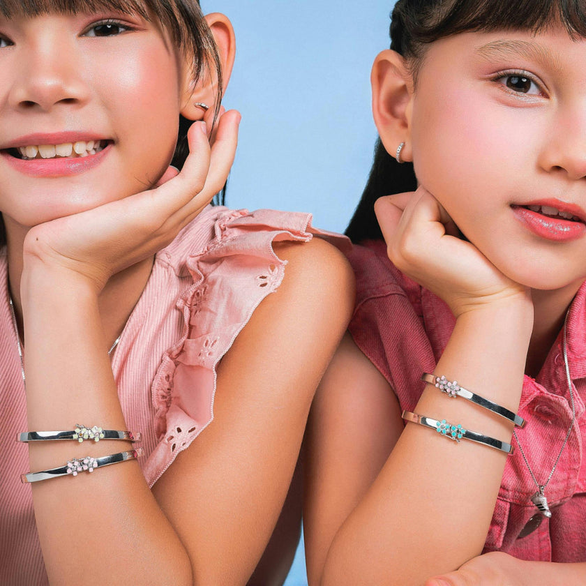Melodie Turquoise Fleur Bangle