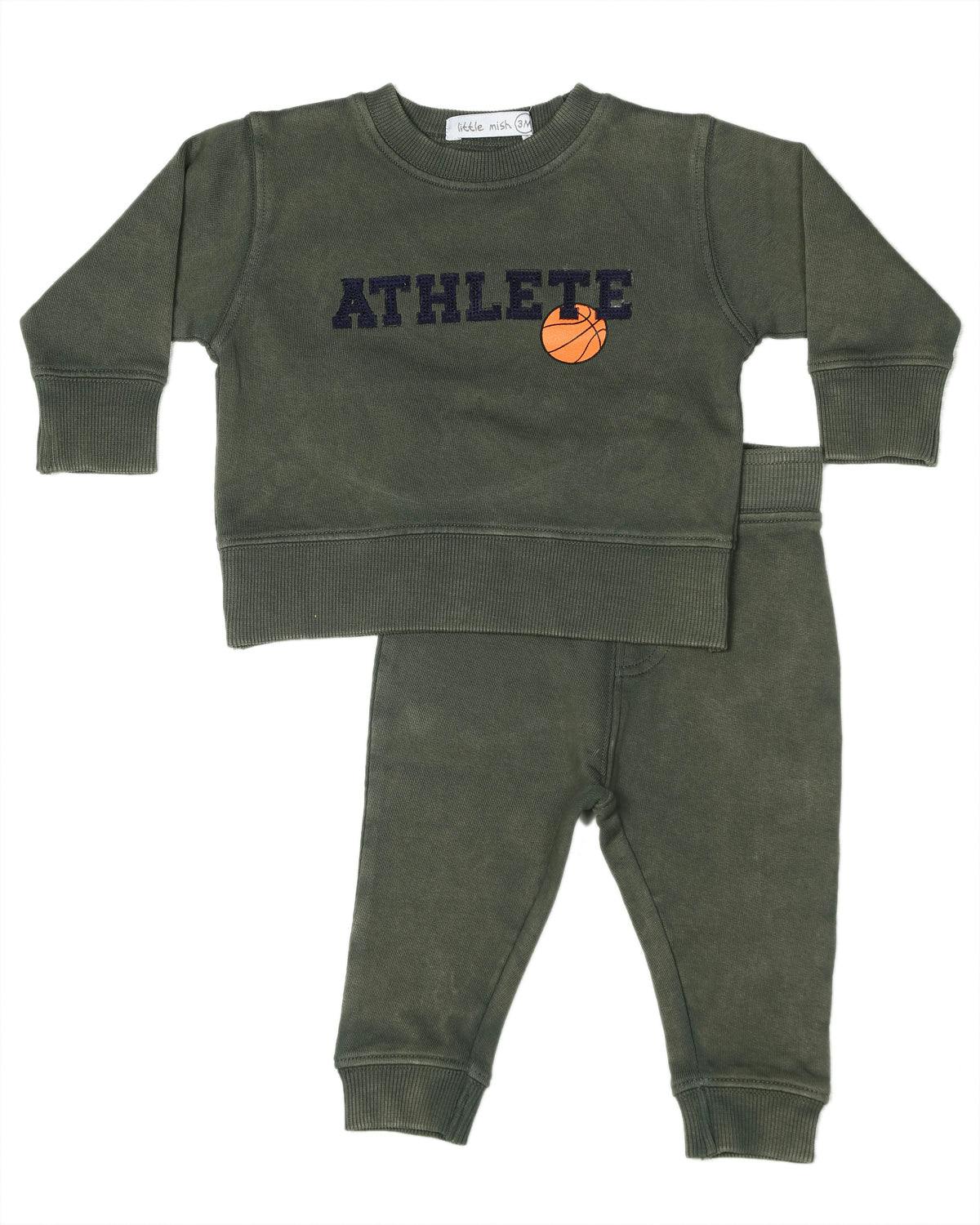 Baby Enzyme Sweat Set - Basketball Athlete
