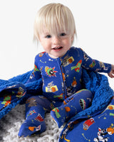Space Jam Bamboo Sherpa Blanket