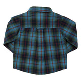 Boys Jack Shirt - Blue Tartan