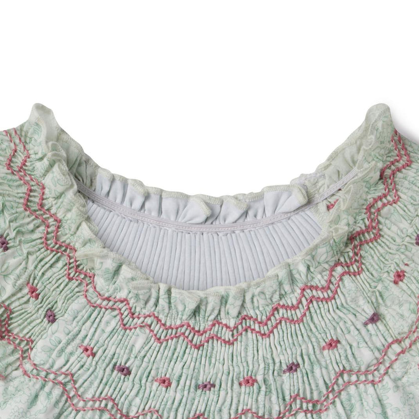 Daisy Dress in Verdant Blooms