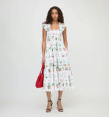The Ellie Nap Dress - Flower Pots