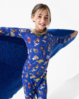 Space Jam Bamboo Sherpa Blanket