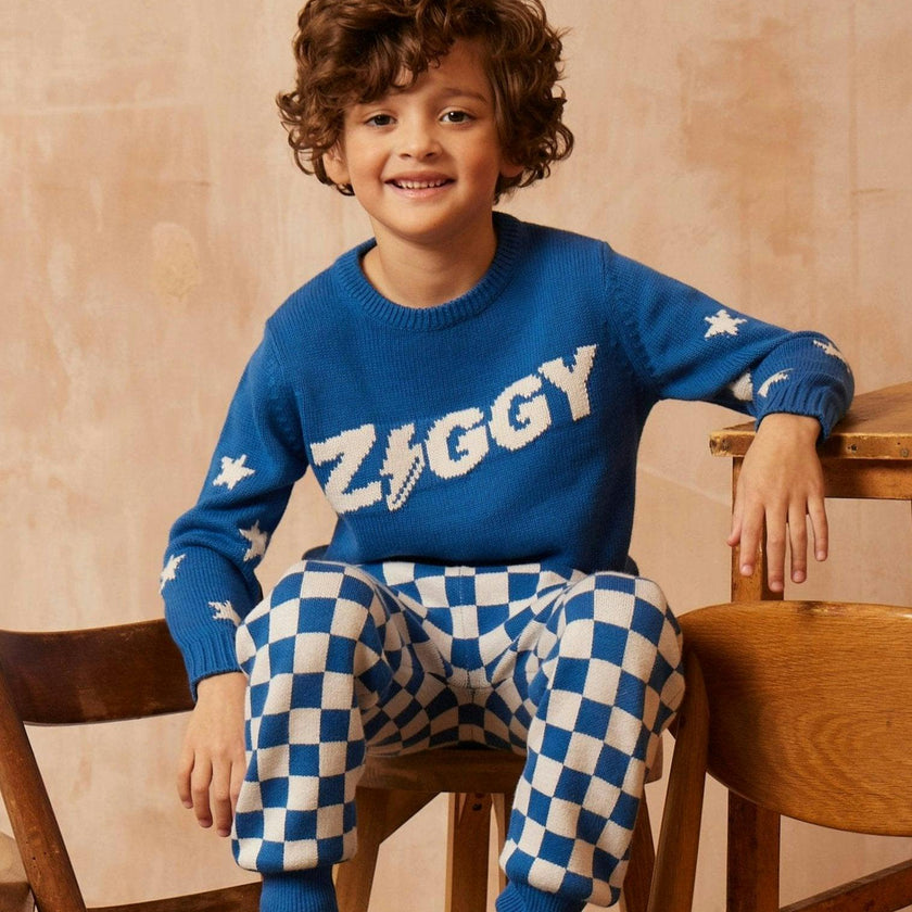 Ziggy Star Jumper | Cobalt