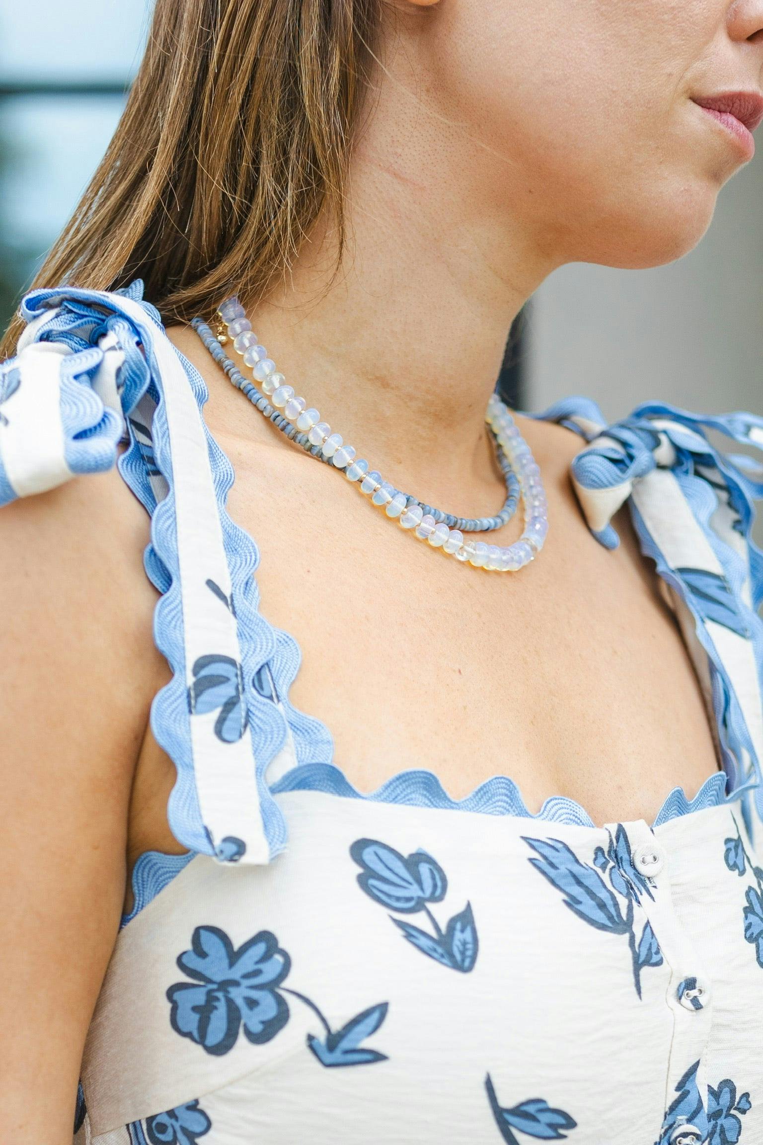 Moonstone Semi-Precious Necklace