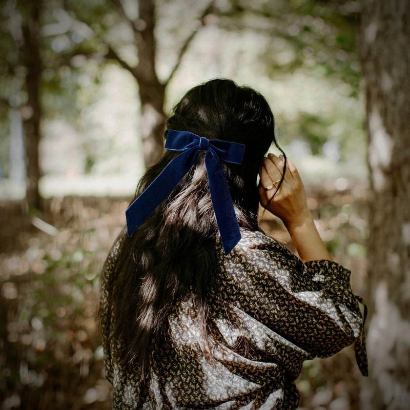 Mademoiselle Velvet Bow