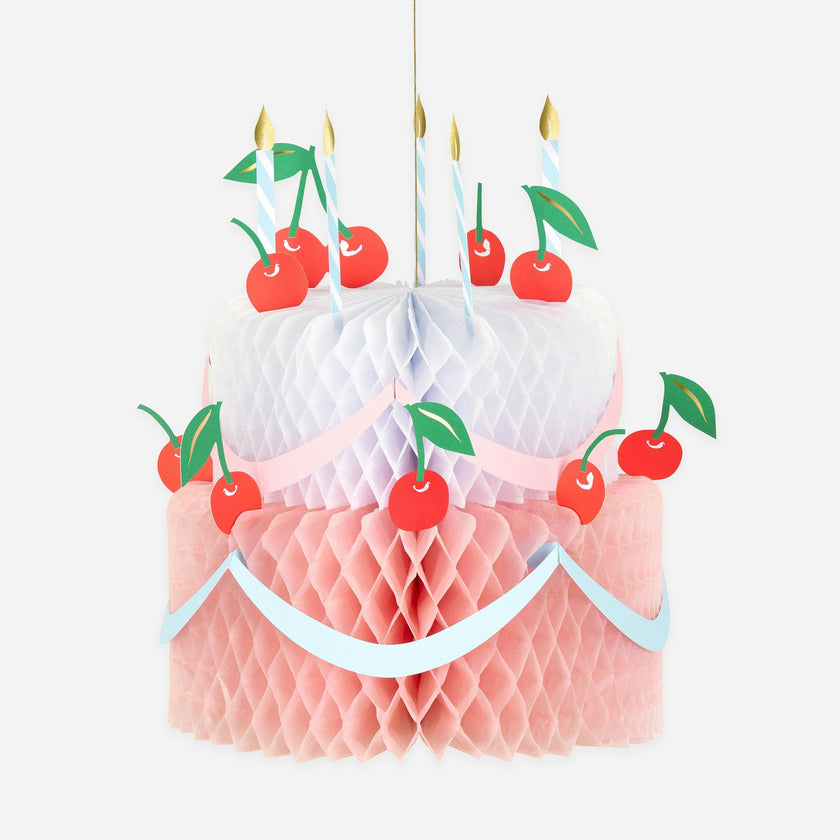 Honeycomb Birthday Cake Decoration