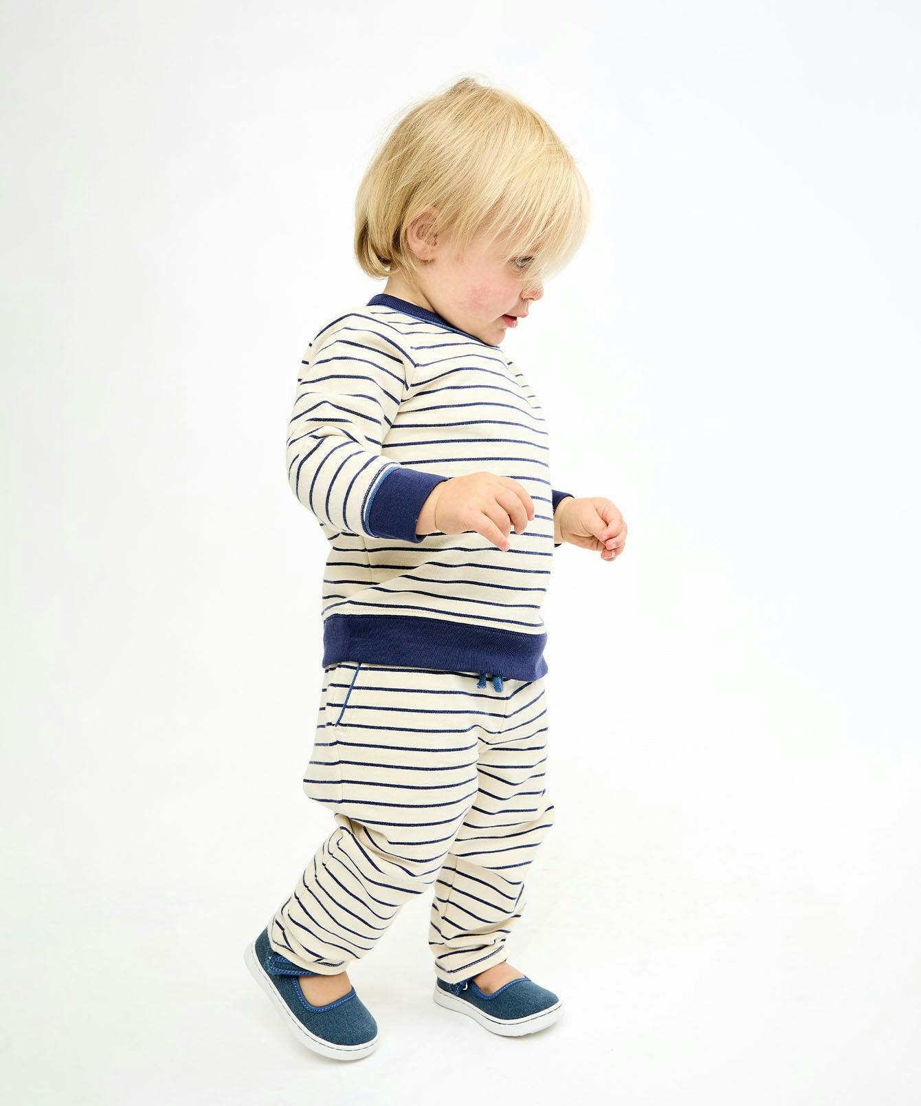 Chris Jogger, Navy French Stripe